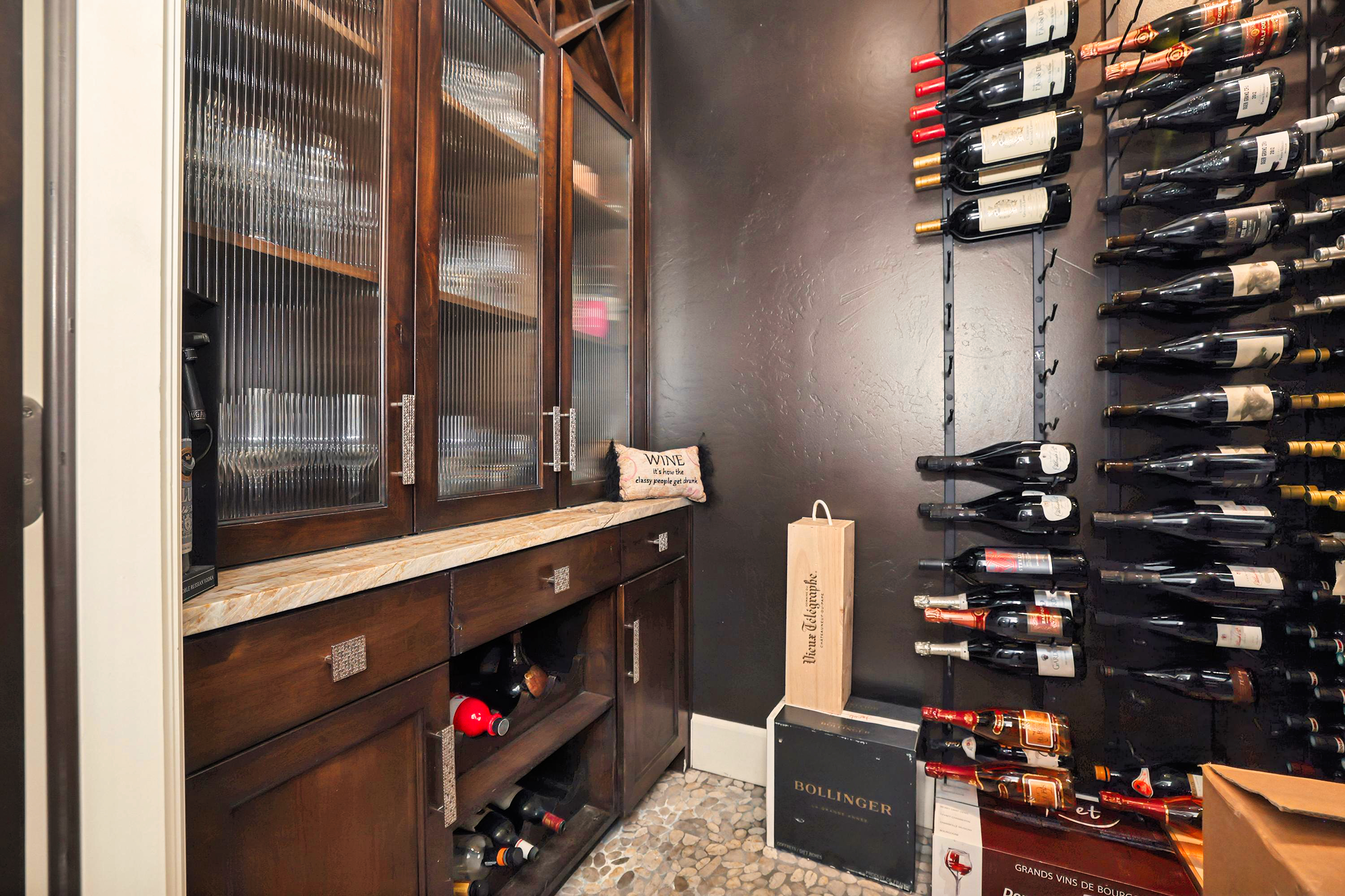 Wine Room Built-Ins